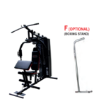 Fitking G 300F Multi Function Home Gym with Boxing Stand | Strength Exercise Equipment